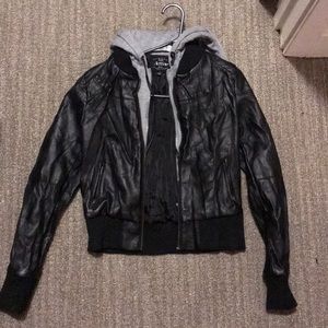 Women's leather jacket